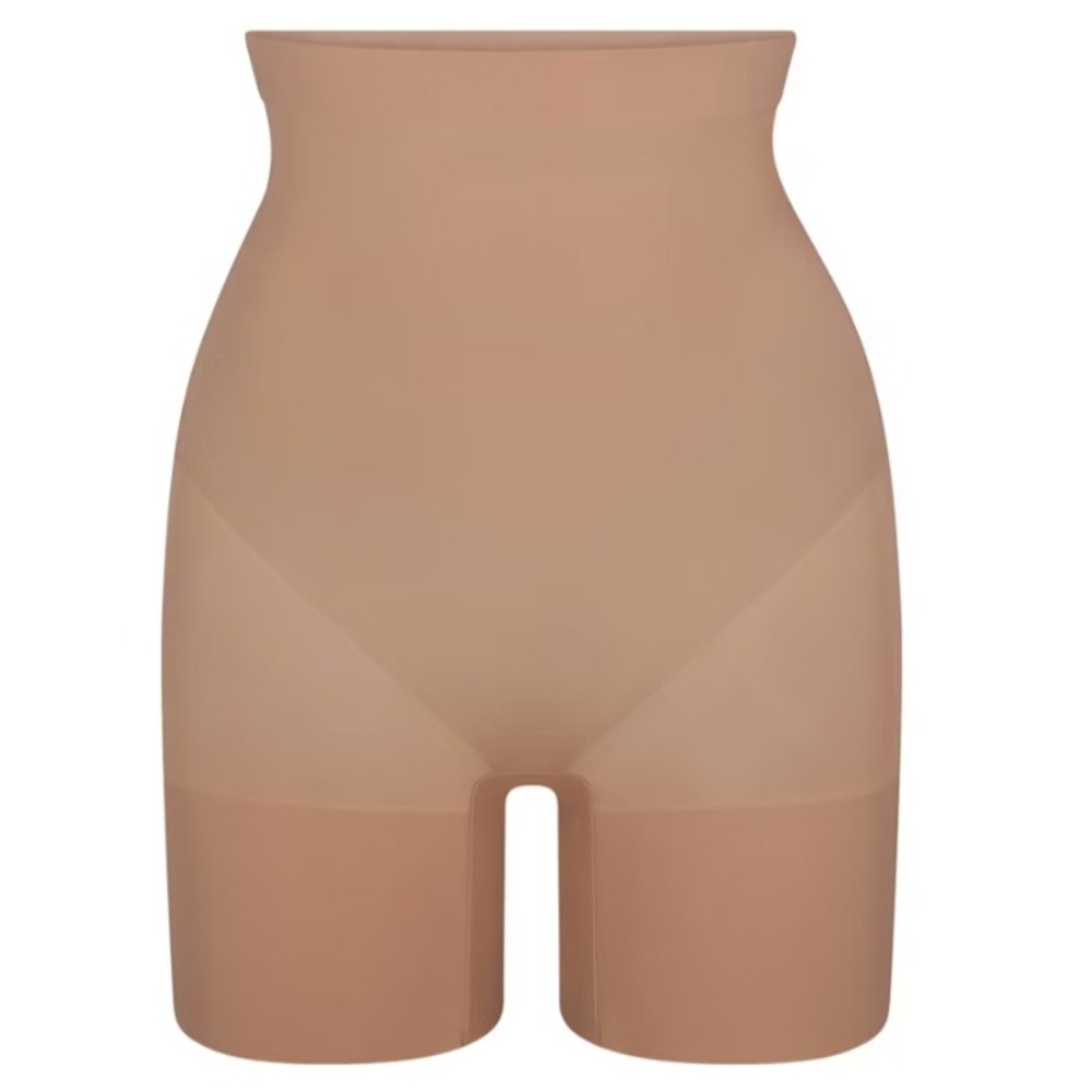Skims Everyday Sculpt Mid Thigh Short Sienna SH-SHOT-2152 Small Shapewear
